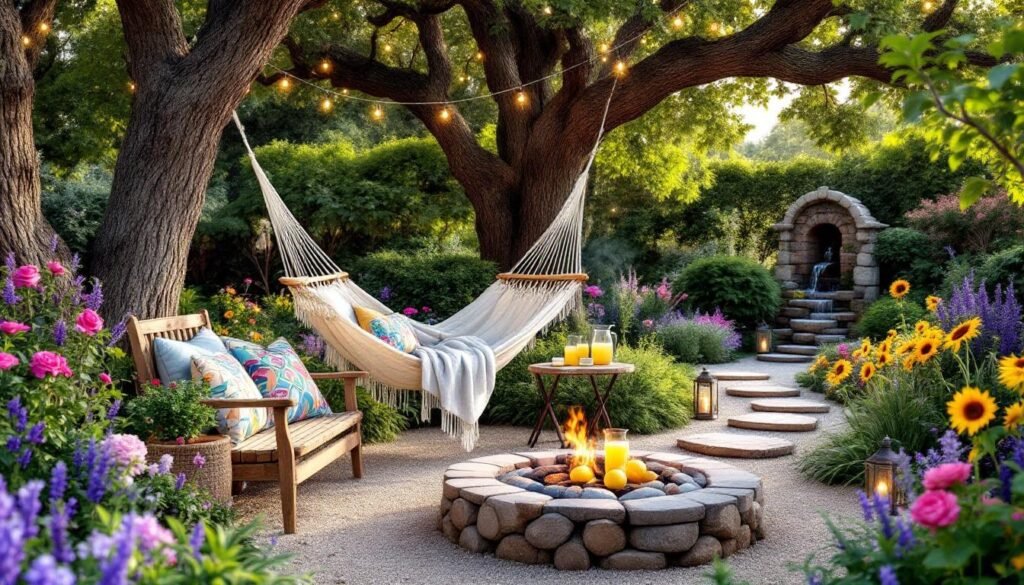 découvrez 10 astuces diy pour transformer votre jardin en un véritable coin détente. créez un espace cosy avec des idées simples et créatives qui allient confort et esthétisme. laissez libre cours à votre imagination et profitez de moments de relaxation en plein air.
