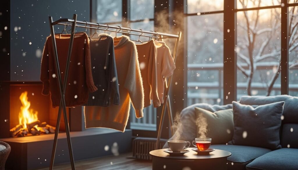 découvrez comment un étendoir chauffant transforme votre expérience de séchage en hiver, offrant rapidité, confort et efficacité tout en préservant la qualité de vos vêtements.