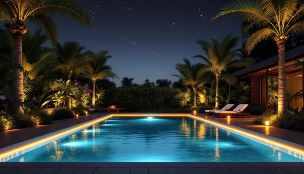 découvrez comment installer un éclairage led artisanal autour de votre piscine pour créer une ambiance chaleureuse et conviviale. suivez nos conseils pratiques et astuces pour personnaliser votre espace extérieur et profiter de soirées inoubliables.