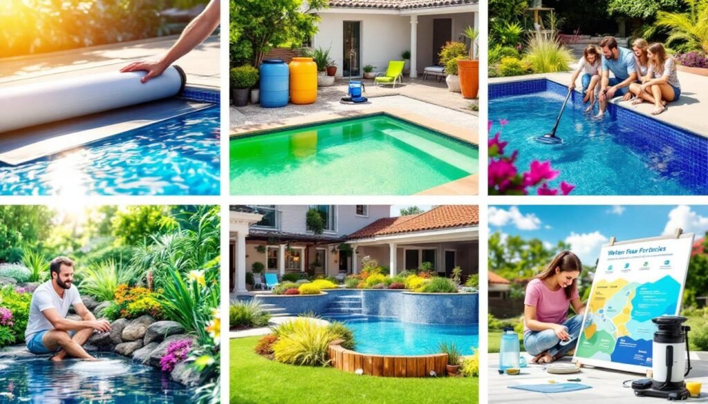 découvrez 8 astuces artisanales pour réduire la consommation d'eau dans votre piscine. adoptez des solutions simples et efficaces pour économiser cette précieuse ressource tout en préservant la qualité de votre espace aquatique. transformez votre pratique de la baignade tout en respectant l'environnement!