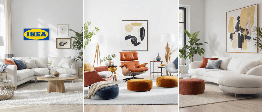 découvrez notre comparatif complet entre ikea, vitra et ligne roset pour évaluer la qualité, le design et le prix de leurs meubles. faites le bon choix pour votre intérieur grâce à notre analyse détaillée !