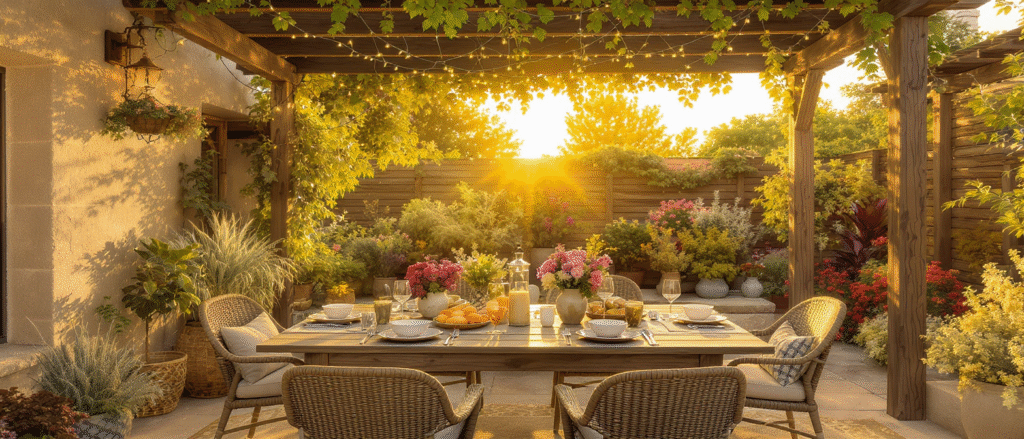 découvrez comment aménager un coin repas extérieur convivial avec les astuces de professionnels : choix du mobilier, éclairage, décoration, et conseils pratiques pour partager des moments chaleureux en plein air.