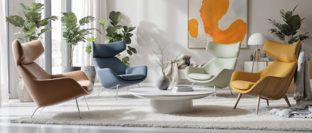 découvrez notre sélection des fauteuils design les plus confortables du moment. alliant esthétique moderne et confort optimal, ces fauteuils transformeront votre espace de vie en un havre de paix et de style. parfait pour se détendre après une longue journée.