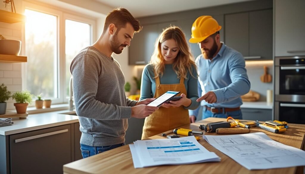 conseils pour éviter les arnaques au devis de travaux maison : comparer plusieurs offres, vérifier l’artisan, mentions obligatoires, acompte et garanties.