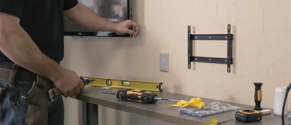 découvrez les outils indispensables et les étapes clés pour fixer une tv au mur en toute sécurité. suivez nos conseils pratiques pour une installation facile et réussie.