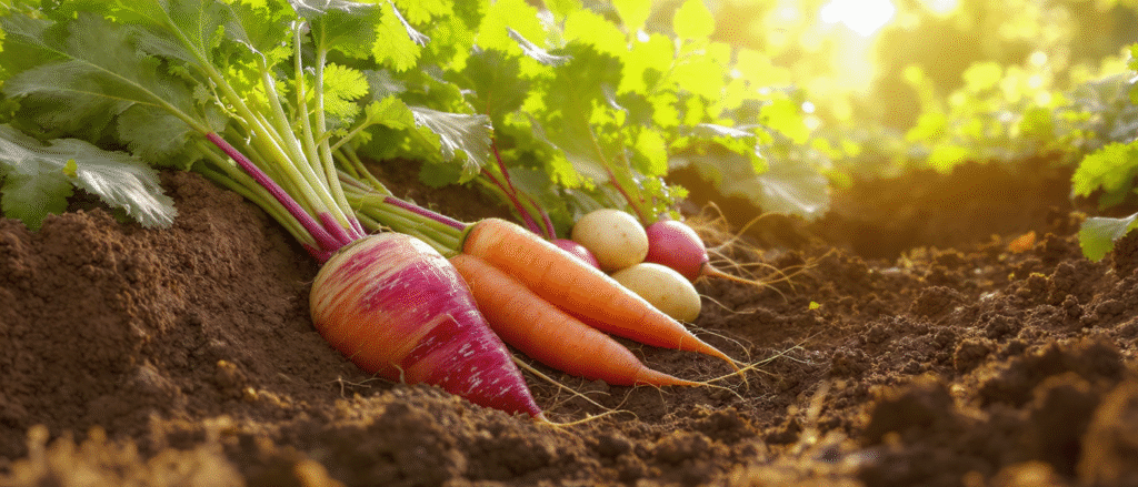 découvrez quand et comment planter vos légumes racines pour une récolte abondante. conseils pratiques pour choisir la bonne période et réussir la culture des carottes, betteraves, navets et autres légumes racines.