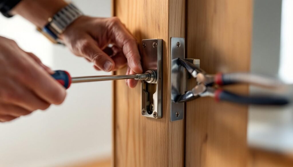 découvrez des astuces simples et efficaces pour réparer un pêne de porte bloqué ou défectueux et retrouver une porte fonctionnelle en un rien de temps.