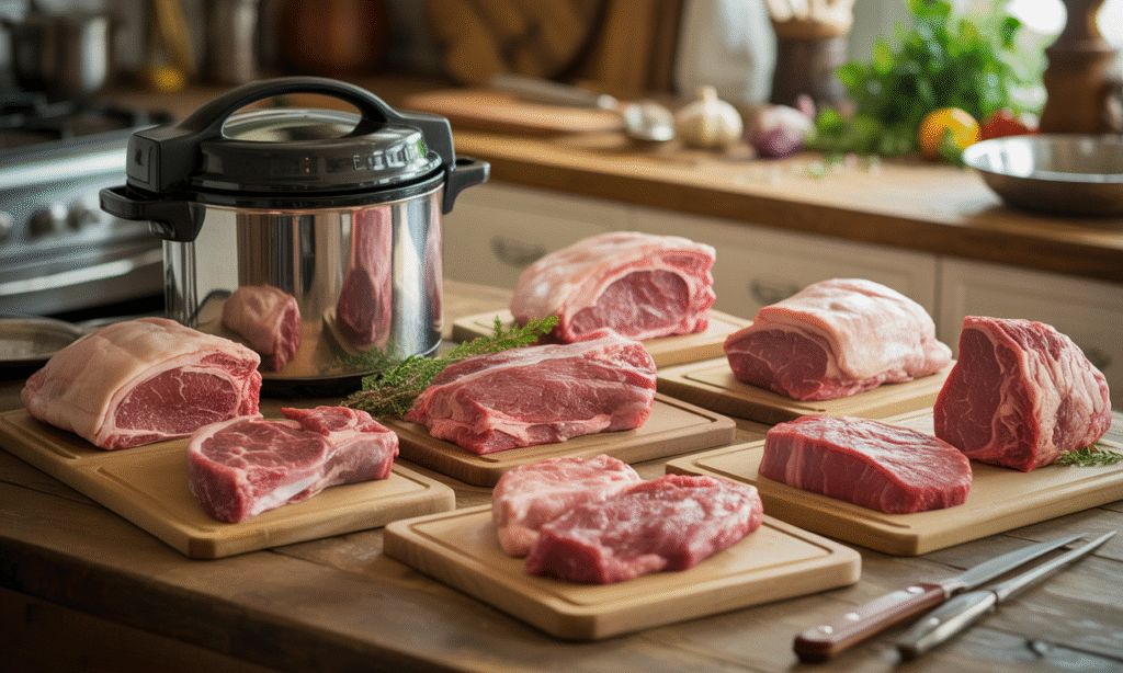 découvrez un tableau complet des temps de cuisson du bœuf en cocotte-minute, adapté à chaque morceau, pour des plats tendres et savoureux à coup sûr.