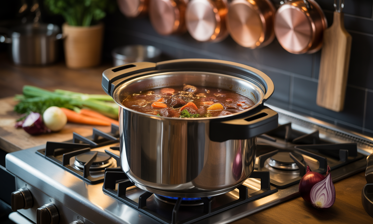 découvrez notre guide ultime pour préparer un bœuf bourguignon savoureux et rapide en cocotte-minute, avec des astuces et conseils pour un résultat tendre et parfumé.