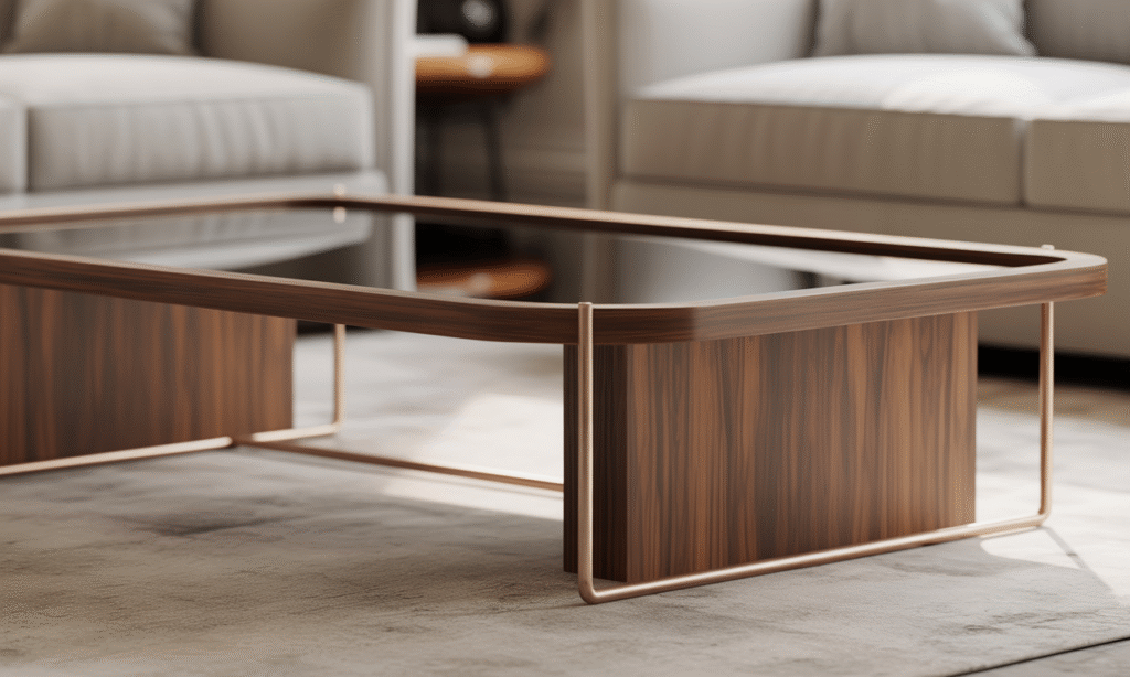 découvrez notre table basse design, élégante et moderne, signée made in design. parfaite pour apporter style et fonctionnalité à votre salon.