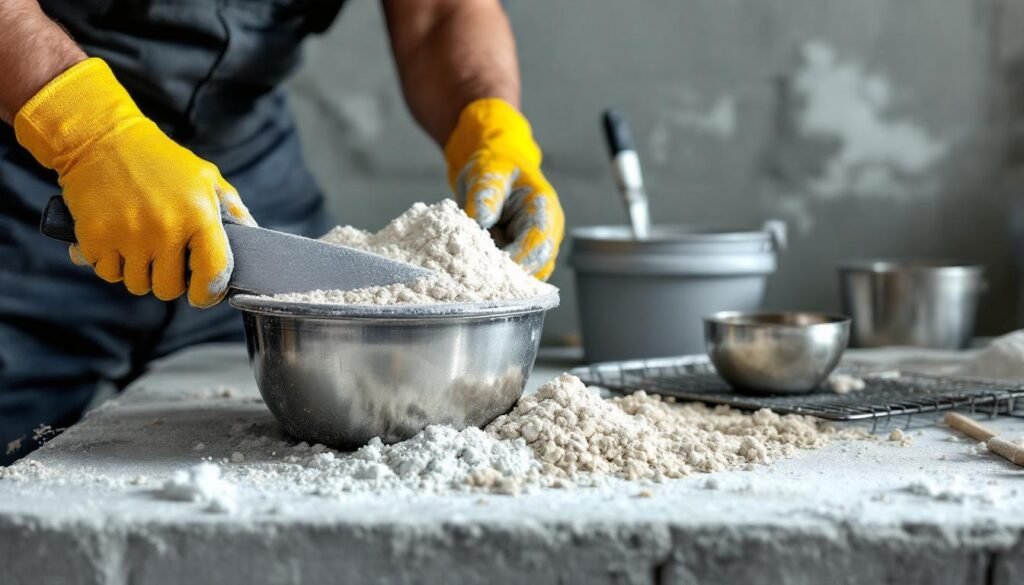 découvrez comment bien doser l'enduit ciment-chaux pour parpaing afin d'assurer une application durable et une finition de qualité.