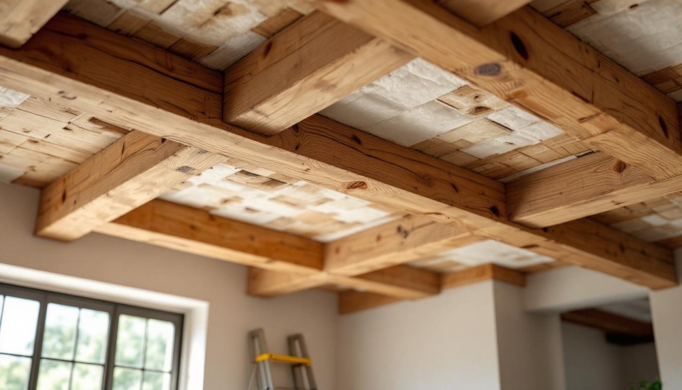 découvrez des astuces pratiques pour isoler efficacement les poutres apparentes de votre plafond, alliant esthétisme et confort thermique.