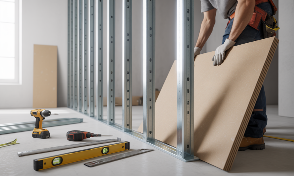 découvrez comment poser du placo sur rail facilement grâce à notre guide complet étape par étape, idéal pour les débutants et les bricoleurs.