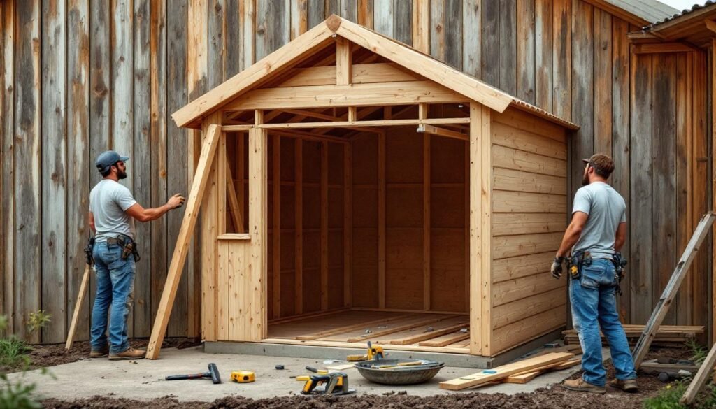 découvrez notre guide complet pour la construction d'un appentis en bois, avec des conseils pratiques, les étapes clés et les matériaux nécessaires pour réussir votre projet.