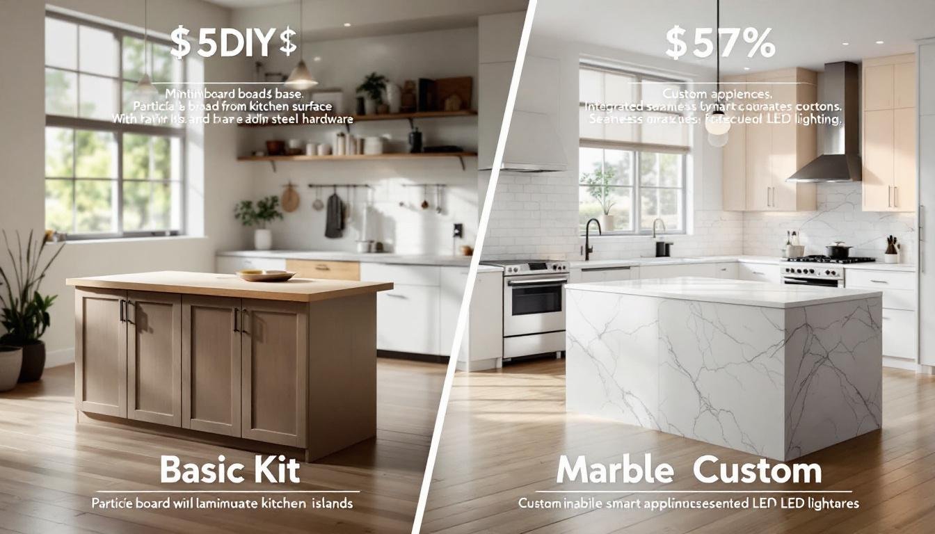 découvrez le coût moyen de l'installation d'un îlot central de cuisine, incluant les tarifs, les matériaux, et les conseils pour optimiser votre budget.