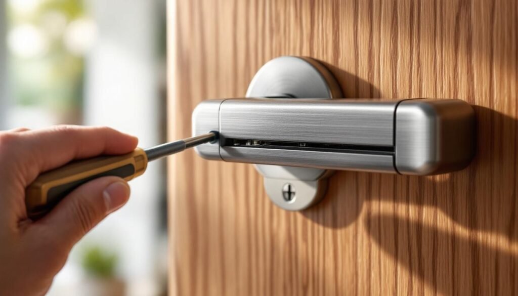 découvrez comment démonter facilement une poignée de porte sans vis apparente grâce à notre guide étape par étape simple et efficace.