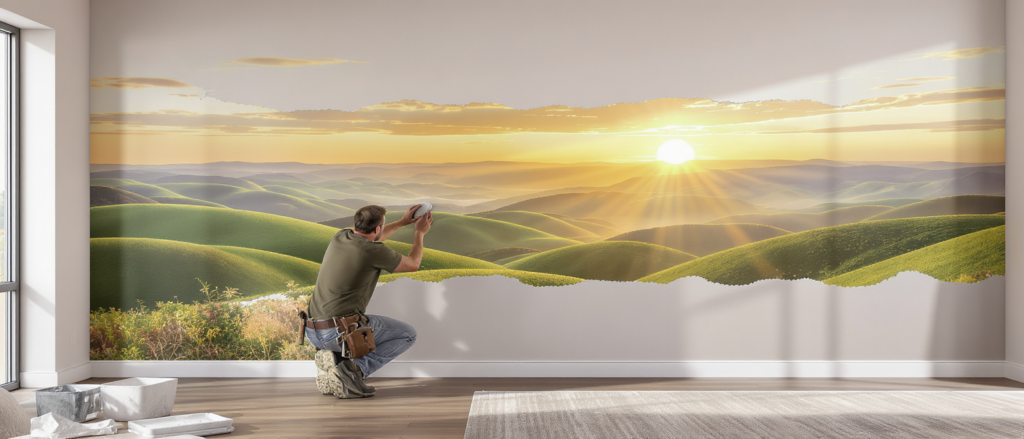 découvrez nos conseils pratiques pour bien poser votre papier peint panoramique et transformer votre intérieur avec style et facilité.