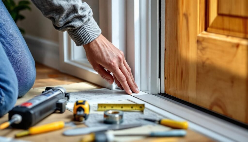 découvrez les techniques simples et efficaces pour étanchéifier une porte et améliorer l'isolation de votre maison.