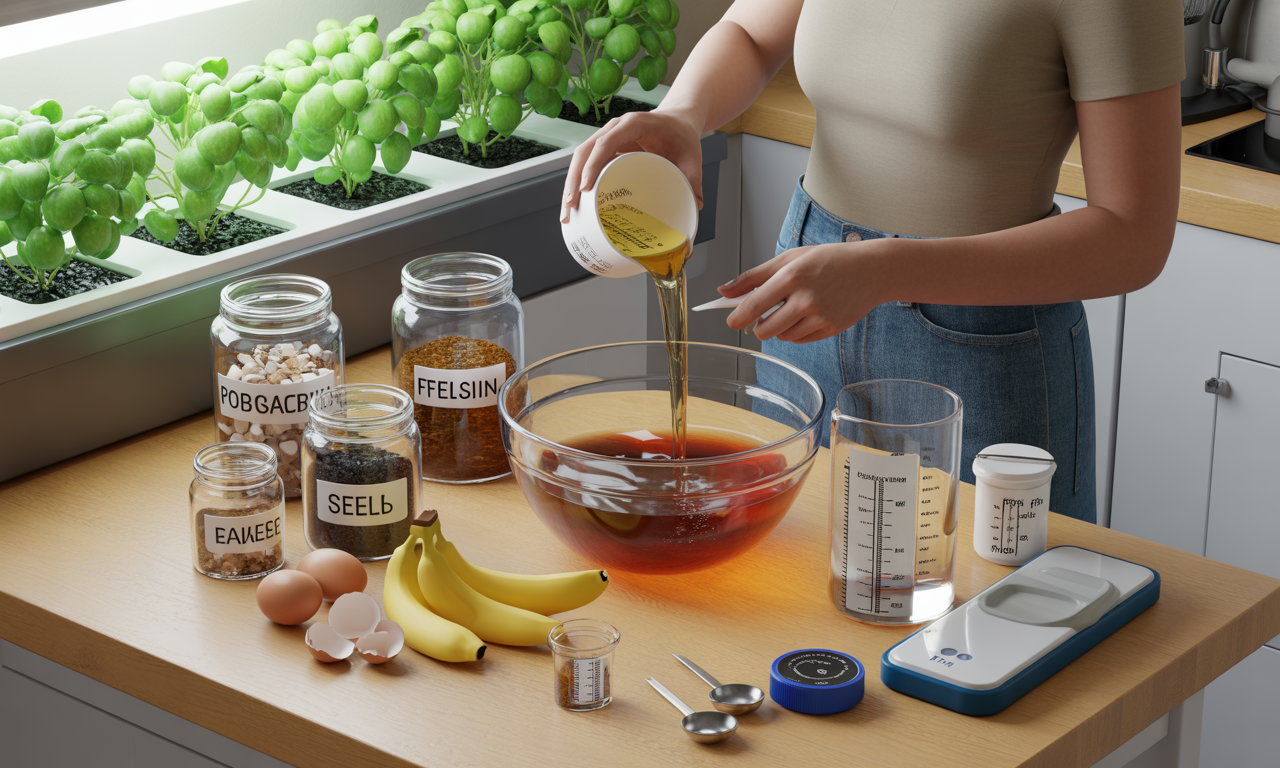 découvrez comment fabriquer un engrais hydroponique maison de manière simple et efficace pour nourrir vos plantes et optimiser leur croissance en hydroponie.