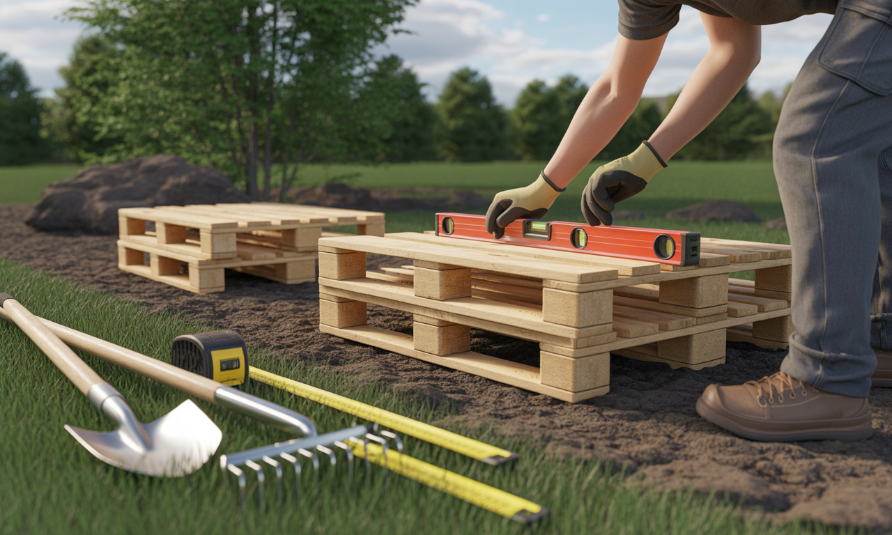 découvrez comment niveler un terrain facilement en utilisant des palettes. méthode simple et conseils pratiques pour un résultat efficace et durable.