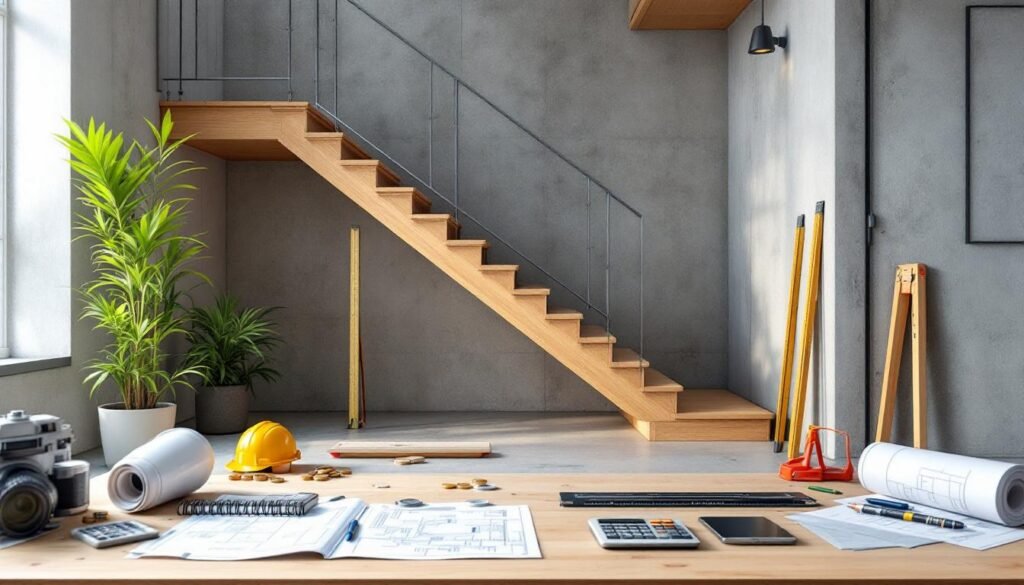 découvrez le coût de la création d'un escalier : matériaux, main-d'œuvre et conseils pour optimiser votre budget.