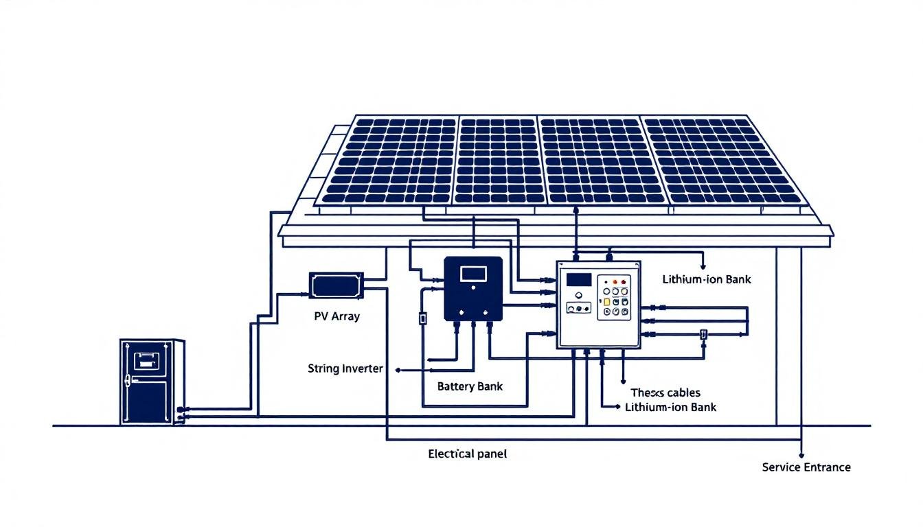 découvrez notre guide complet sur le schéma panneau solaire pour comprendre son fonctionnement, son installation et optimiser votre production d'énergie renouvelable.