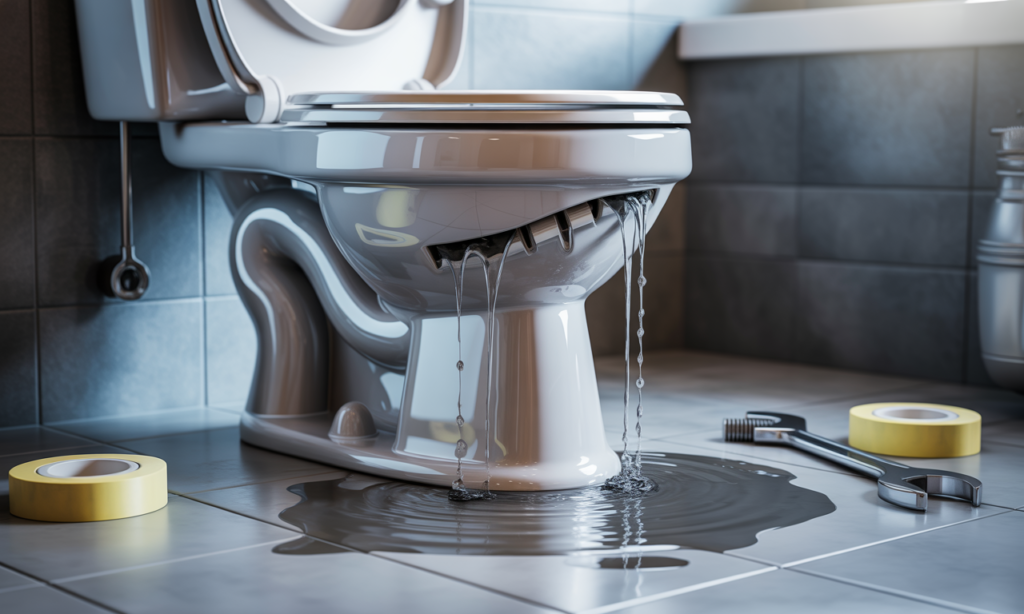 découvrez les causes courantes d'une toilette qui fuit et les solutions efficaces pour réparer rapidement votre wc. guide pratique pour économiser eau et argent.