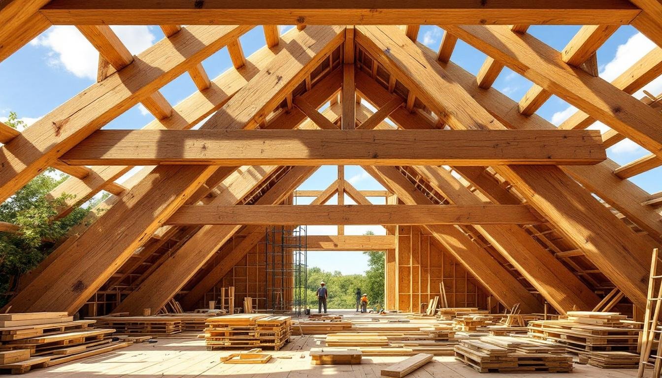 découvrez le coût moyen d'une charpente traditionnelle, les facteurs qui influencent le prix, et comment bien préparer votre budget pour ce type de construction.
