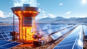 découvrez le guide complet sur la chaîne de conversion énergétique d'une centrale solaire thermique, expliquant chaque étape du processus pour comprendre comment l'énergie solaire est transformée en électricité.