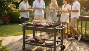 découvrez pourquoi la desserte plancha est l'alliée indispensable pour réussir vos barbecues estivaux, alliant praticité et convivialité pour des repas en plein air inoubliables.