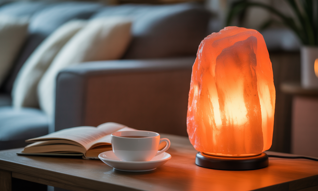 découvrez les bienfaits de la lampe cristal de sel de l’himalaya et créez une ambiance apaisante avec sa lumière tamisée naturelle.