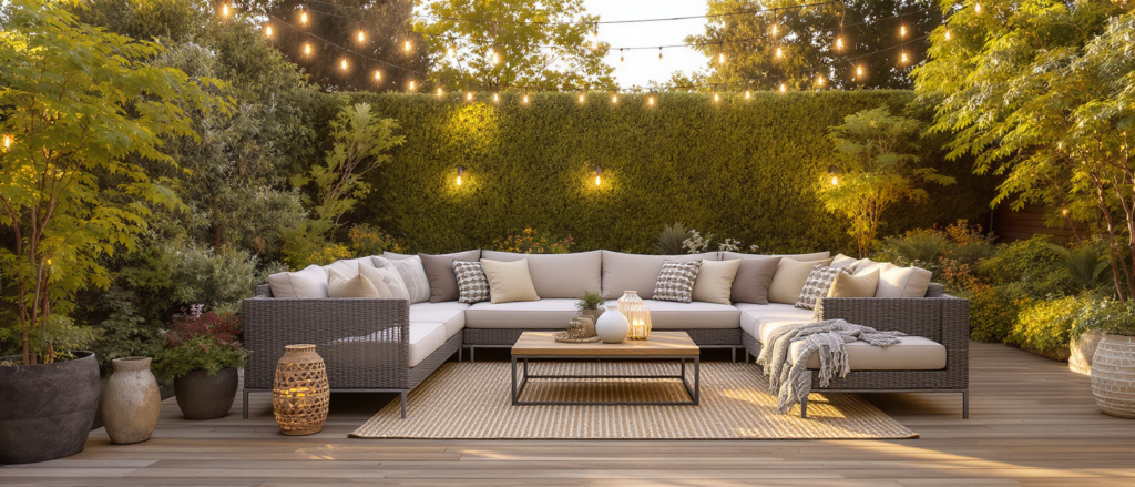 découvrez les indispensables pour aménager un espace lounge dans votre jardin et profitez d'un coin détente confortable et élégant en plein air.