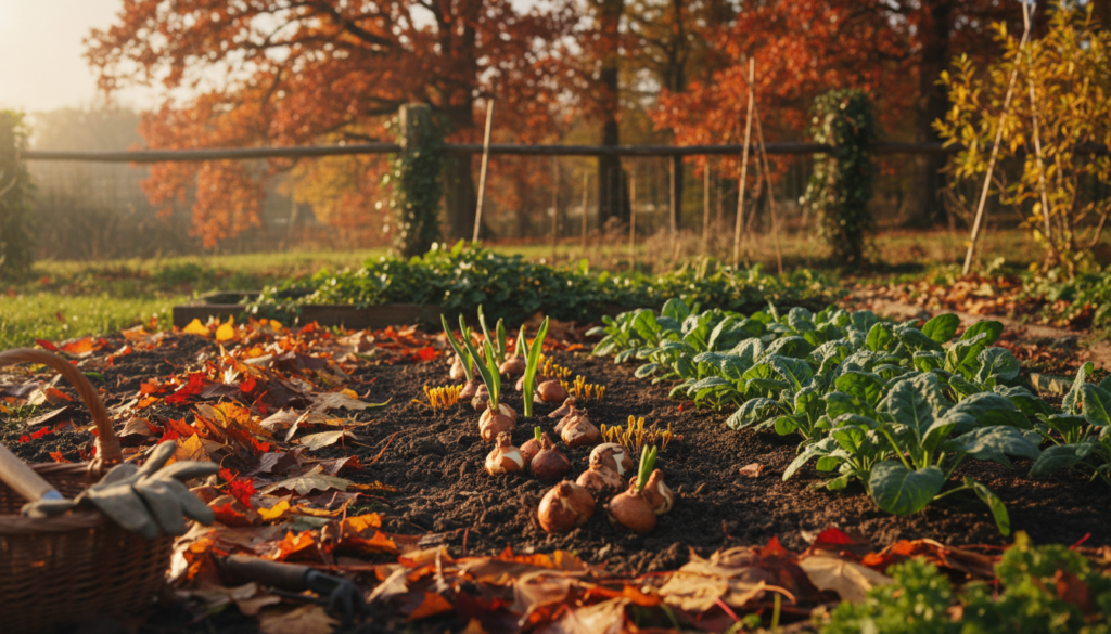 découvrez quelles plantes semer ou planter en automne pour profiter d'un jardin éblouissant et coloré au printemps prochain.