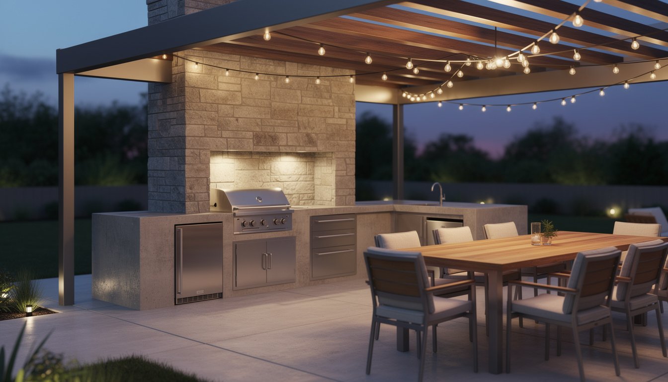 découvrez comment une cuisine d'été extérieure couverte peut transformer vos repas en plein air en moments mémorables, alliant confort et convivialité toute la saison.