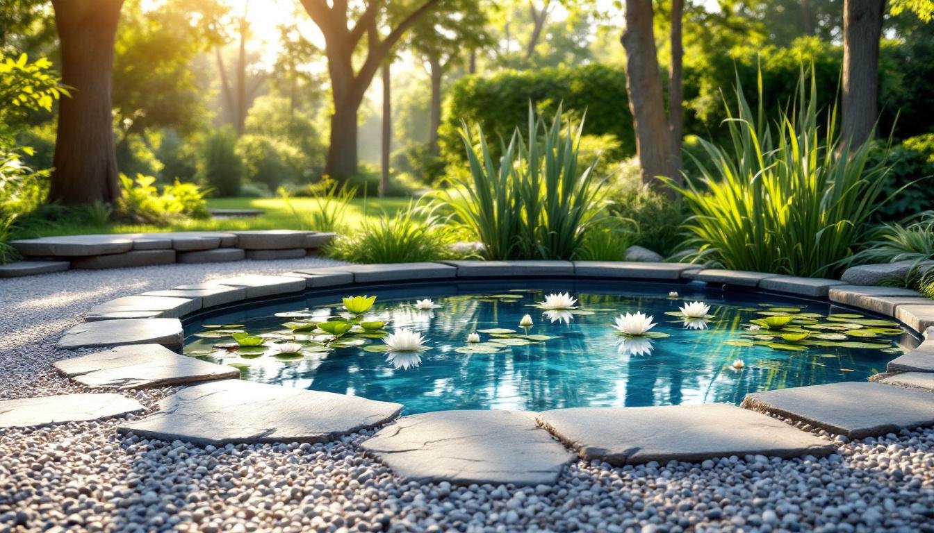 Coût d'un bassin de jardin ou d'une mare - L'artisan conseil