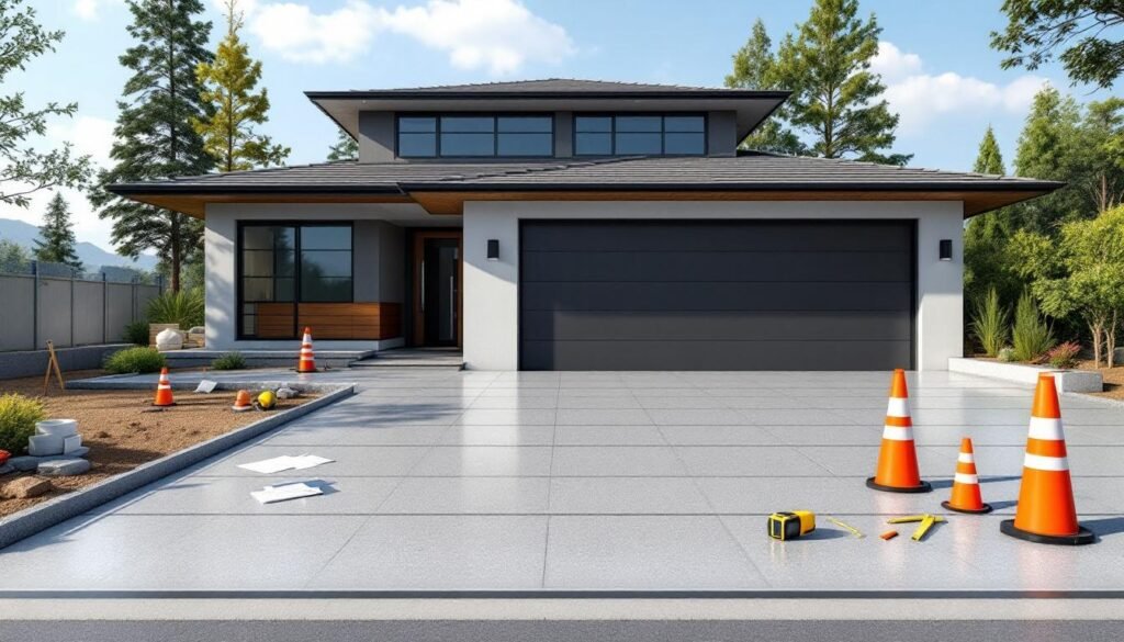 découvrez le coût d'une descente de garage, les facteurs influençant le prix et des conseils pour bien planifier votre projet.