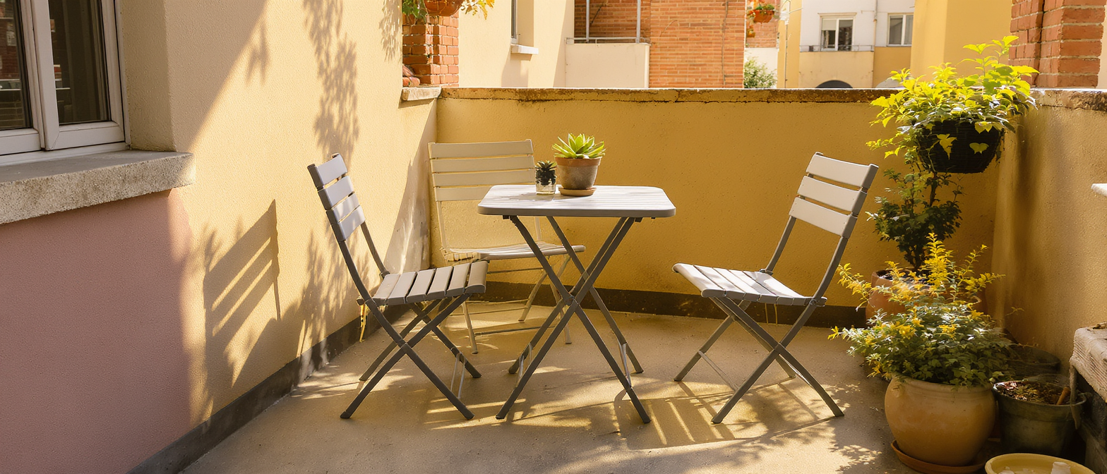 découvrez nos solutions ingénieuses pour optimiser l'espace avec du mobilier d’extérieur gain de place, alliant confort et design pour votre jardin ou terrasse.