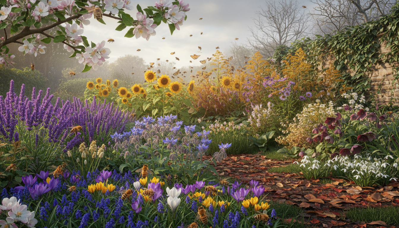 découvrez quelles plantes mellifères planter à chaque saison pour attirer et nourrir les abeilles tout au long de l'année, favorisant ainsi la biodiversité et la pollinisation dans votre jardin.