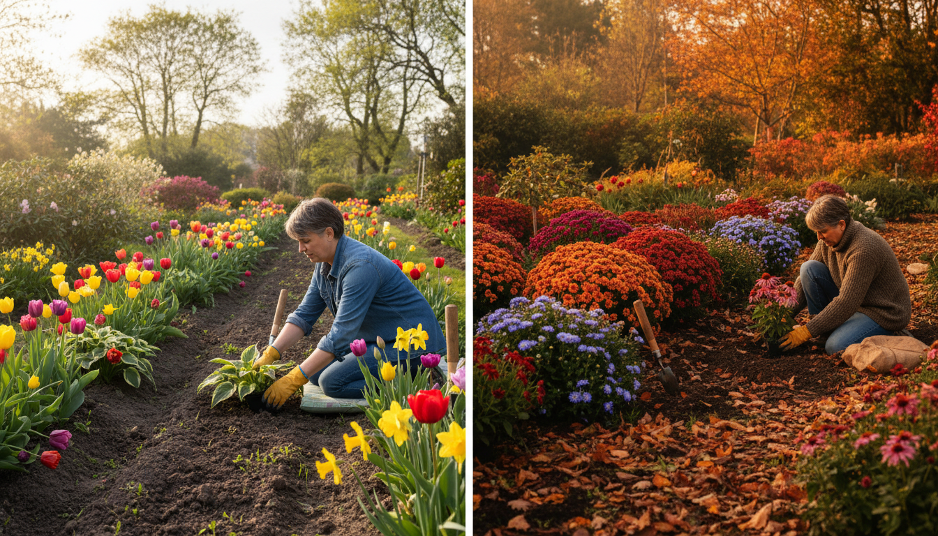 découvrez quand planter vos plantes vivaces : au printemps ou à l'automne, pour un jardin florissant toute l'année.