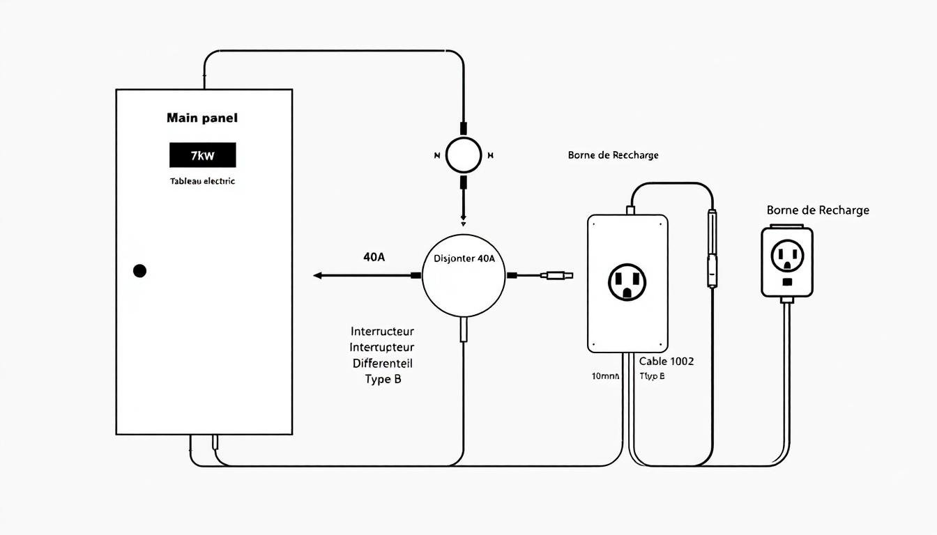 découvrez notre guide complet sur le schéma électrique pour borne de recharge de voiture électrique. apprenez tout ce que vous devez savoir pour installer et comprendre votre borne en toute sécurité.