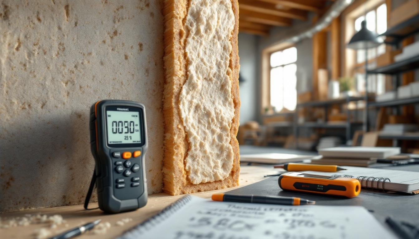 découvrez comment calculer le coefficient thermique de l'isolation chaux-chanvre, un guide pratique pour optimiser l'efficacité énergétique de vos murs.