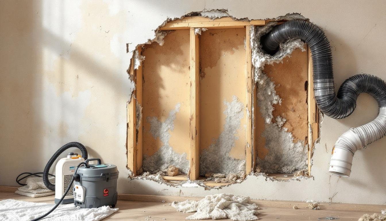 Comment résoudre l&rsquo;humidité derrière un placo ?