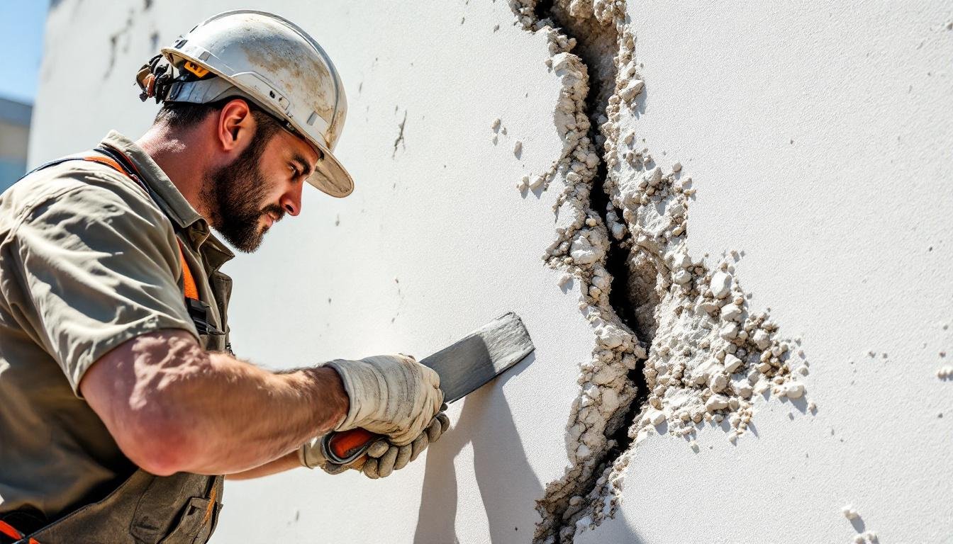 découvrez le coût moyen pour la réparation d'un crépi fissuré, les facteurs qui influencent le prix et des conseils pour bien entretenir vos murs extérieurs.