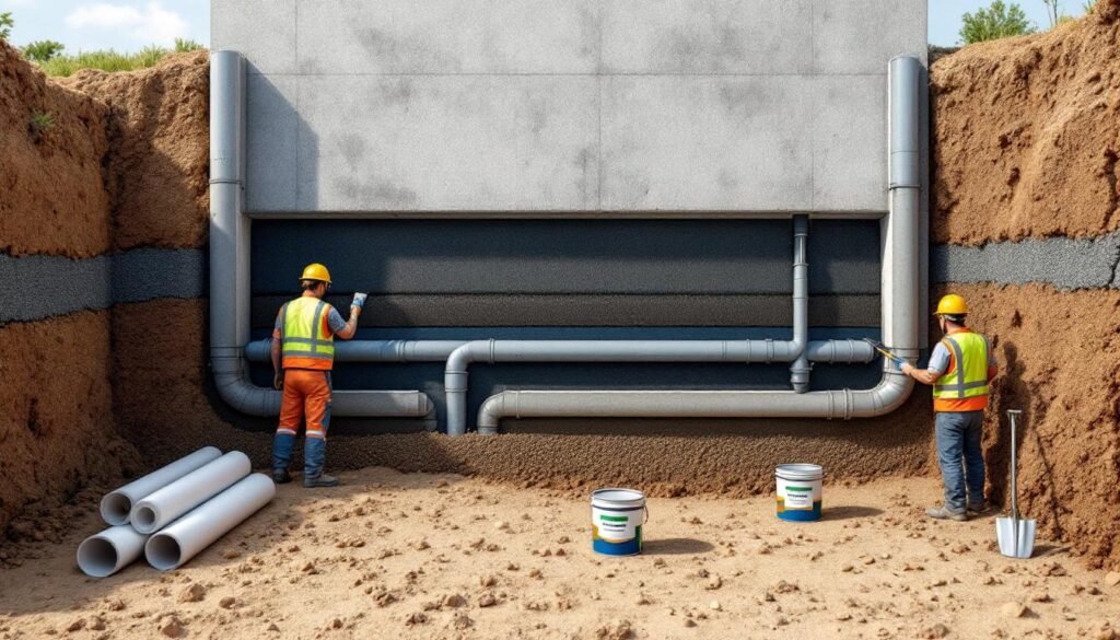 découvrez le coût de l'étanchéité d'un mur enterré, les facteurs qui influencent le prix et les solutions pour protéger efficacement vos murs contre l'humidité.