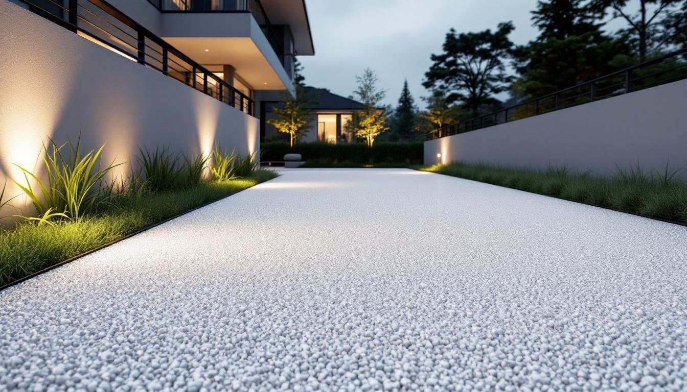 découvrez le coût d'une allée en gravier stabilisé, ses avantages, et les facteurs qui influencent le prix pour bien préparer votre projet d'aménagement extérieur.