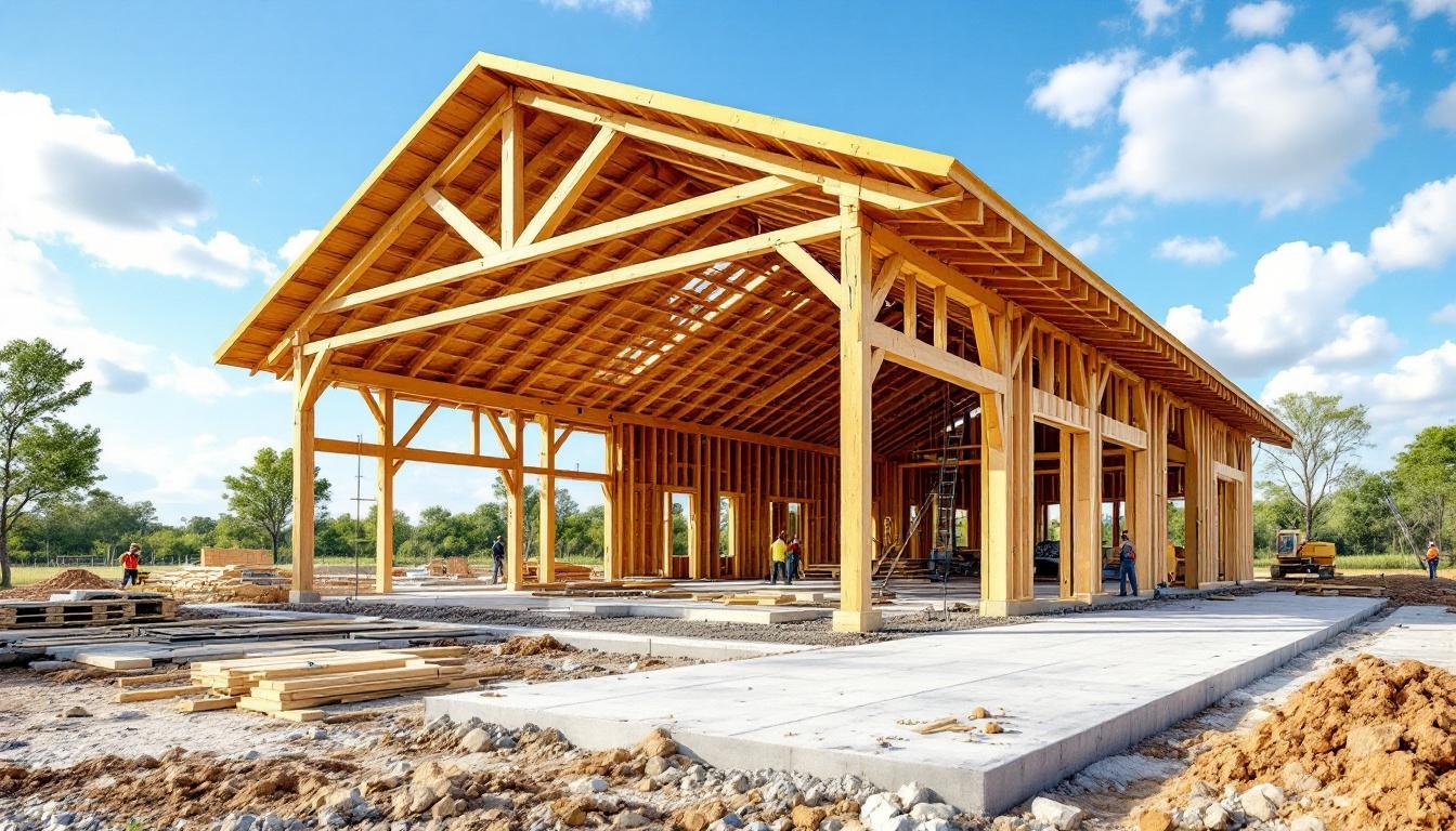 découvrez notre guide complet sur les hangars en bois de 300 m² : conseils, avantages, matériaux et étapes de construction pour un espace de stockage durable et fonctionnel.