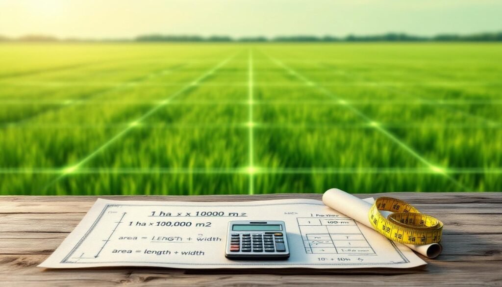 découvrez comment convertir facilement des hectares en mètres carrés et réalisez vos calculs de surface rapidement avec notre guide pratique.