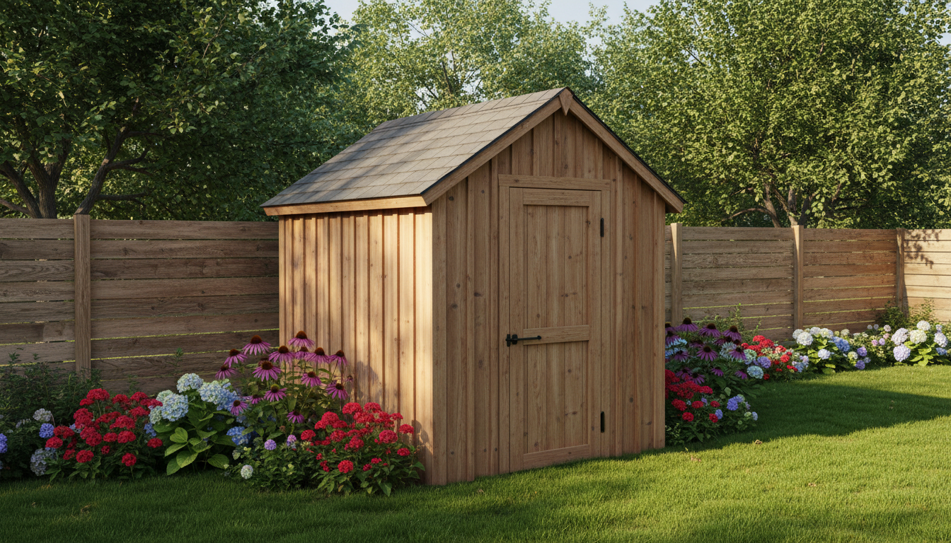 Peut-on construire un abri de jardin librement ?