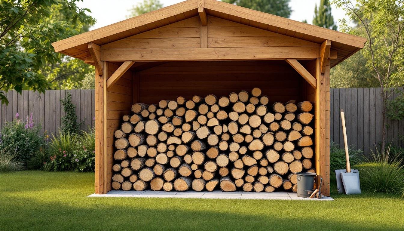 Plan abri bûches gratuit : Guide complet