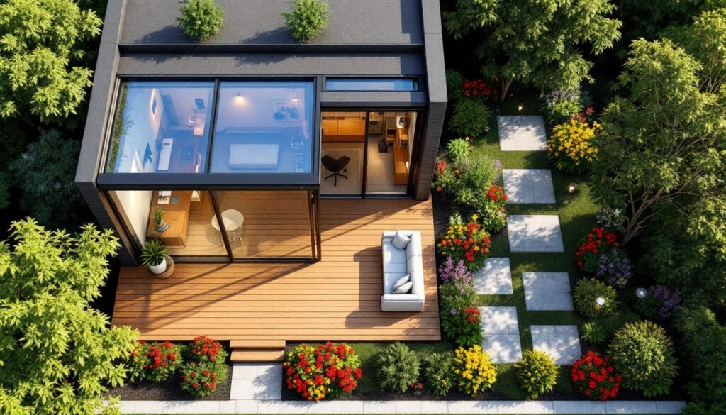 découvrez notre guide complet pour concevoir votre plan studio de jardin de 20 m², optimisant l'espace et le confort pour une création harmonieuse et fonctionnelle.